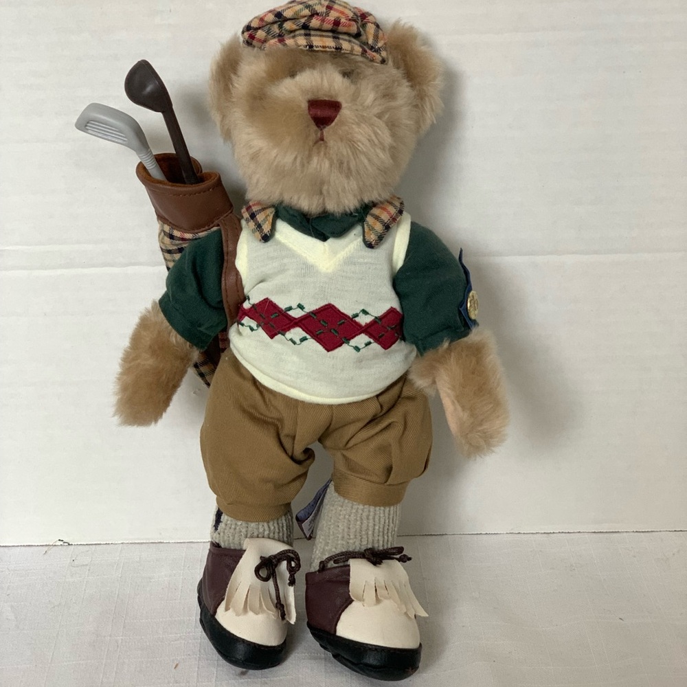 BRASS BUTTON BEAR | Pickford Collection Bear | Golf “Crosby” Bear